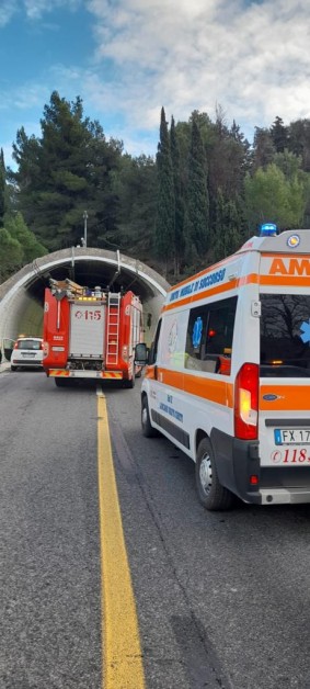 Incidente Simulato In Galleria SullA14 Esercitazione Congiunta Tra